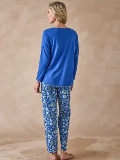 Outlet Pyjama maille pur coton Pyjama