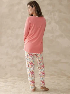 Pyjama manches longues jersey pur coton Pyjama