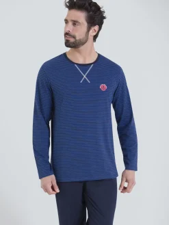 New Pyjama Rayures l'Escale Homme Pyjama