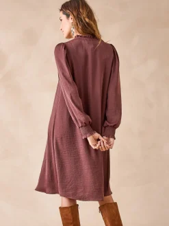 Outlet Robe à plis nervurés Femme Robe