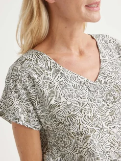 Outlet Robe 3 trous tissu fluide Femme Robe