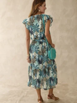 Hot Robe bas volantée Femme Robe