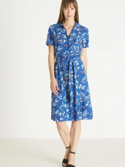 Online Robe chemisier toute boutonnée Femme Robe