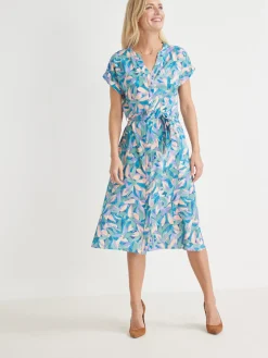 Robe chic toute boutonnée Femme Robe