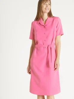 Clearance Robe classique col tailleur Femme Robe