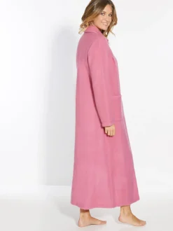 Online Robe de chambre col Claudine courtelle Peignoir, Robe De Chambre