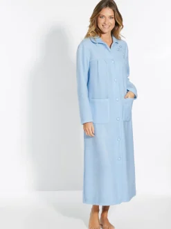 New Robe de chambre col Claudine courtelle Peignoir, Robe De Chambre