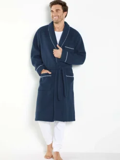 Sale Robe de chambre courtelle Homme Veste D'Intérieur Et Robe De Chambre