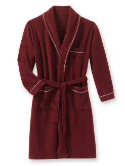 Robe de chambre courtelle Homme Veste D'Intérieur Et Robe De Chambre