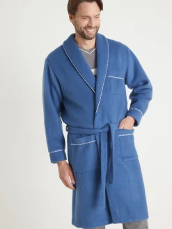 Robe de chambre courtelle Homme Veste D'Intérieur Et Robe De Chambre