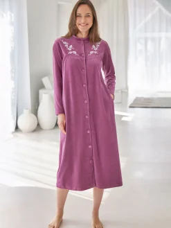 Clearance Robe de chambre en maille velours Peignoir, Robe De Chambre