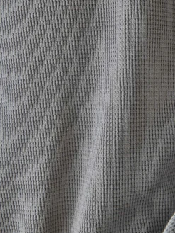 Best Robe de chambre en maille nid d'abeille Homme Veste D'Intérieur Et Robe De Chambre