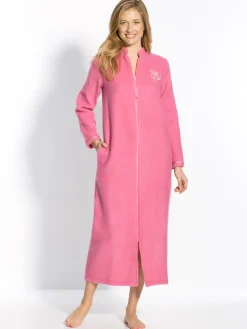 New Robe de chambre zip molleton courtelle Peignoir, Robe De Chambre