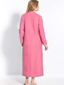 New Robe de chambre zip molleton courtelle Peignoir, Robe De Chambre