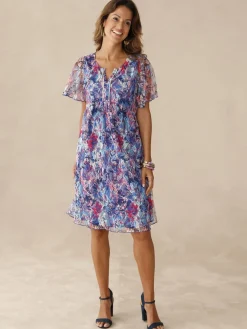 Sale Robe en dentelle Femme Robe