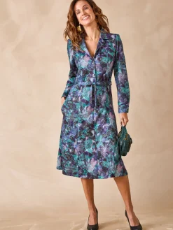 Outlet Robe en maille bien chaude Femme Robe