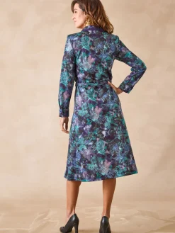 Outlet Robe en maille bien chaude Femme Robe