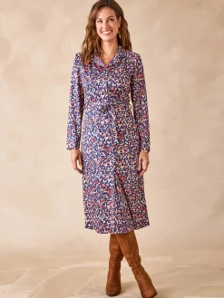 New Robe en maille chaude Femme Robe