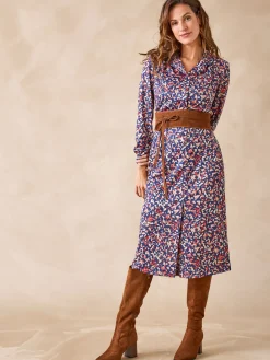 New Robe en maille chaude Femme Robe