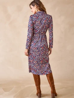 New Robe en maille chaude Femme Robe