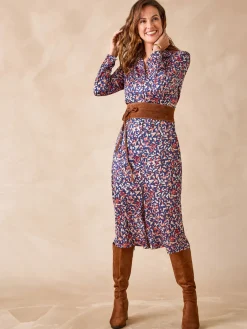 New Robe en maille chaude Femme Robe