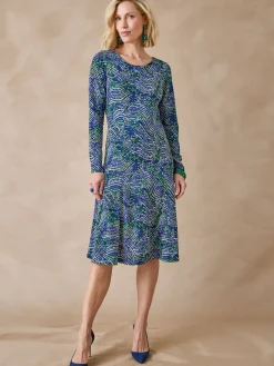 Best Robe en maille fluide Femme Robe