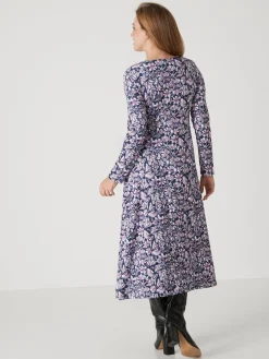 Sale Robe en maille légère fluide Femme Robe