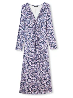 Sale Robe en maille légère fluide Femme Robe