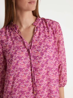 New Robe fluide à volants Femme Robe