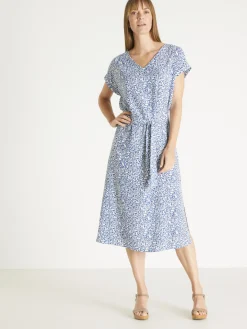 New Robe fluide version longue Femme Robe