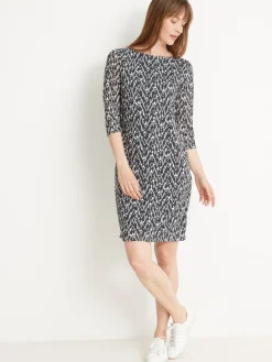 Robe forme housse Femme Robe