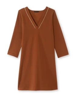 Sale Robe housse en maille fluide Femme Robe