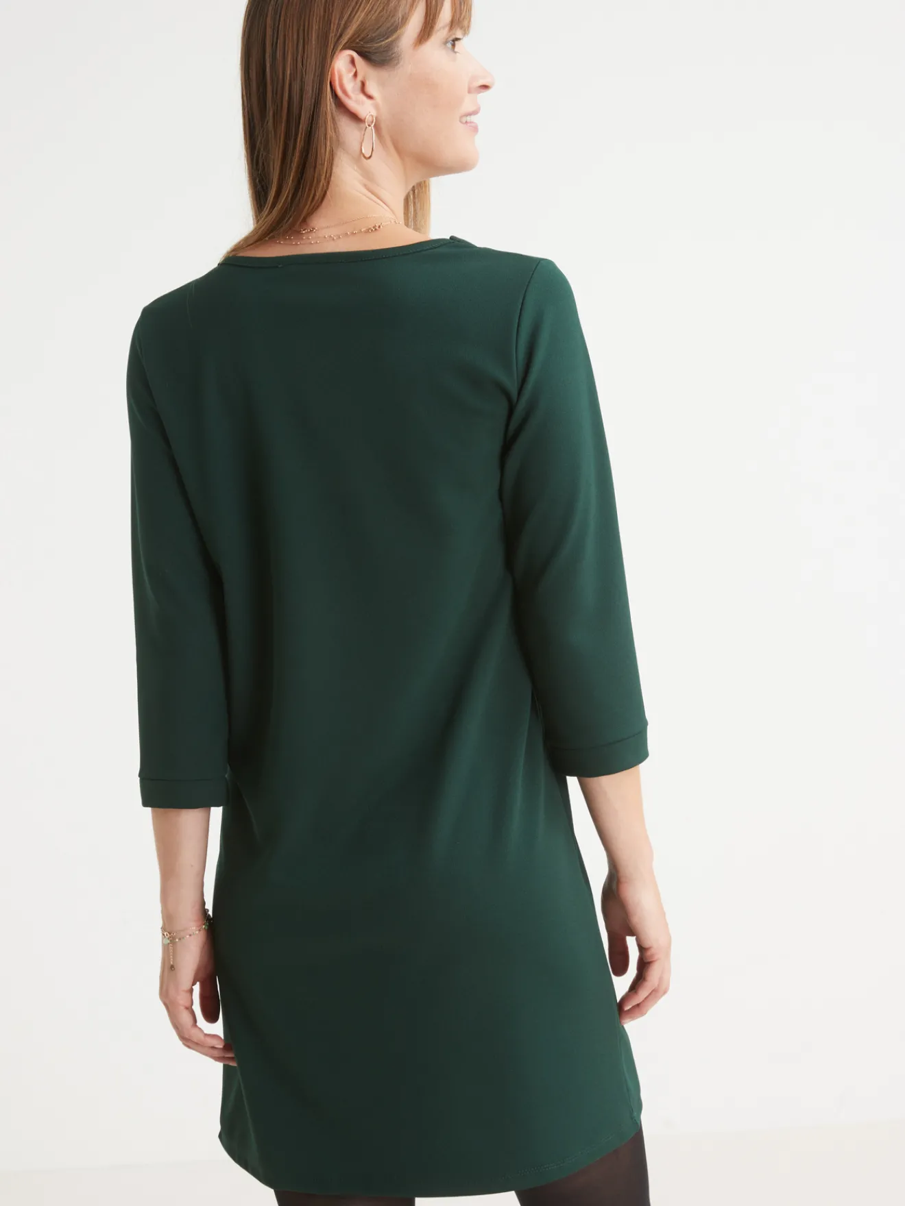 New Robe housse en maille fluide Femme Robe