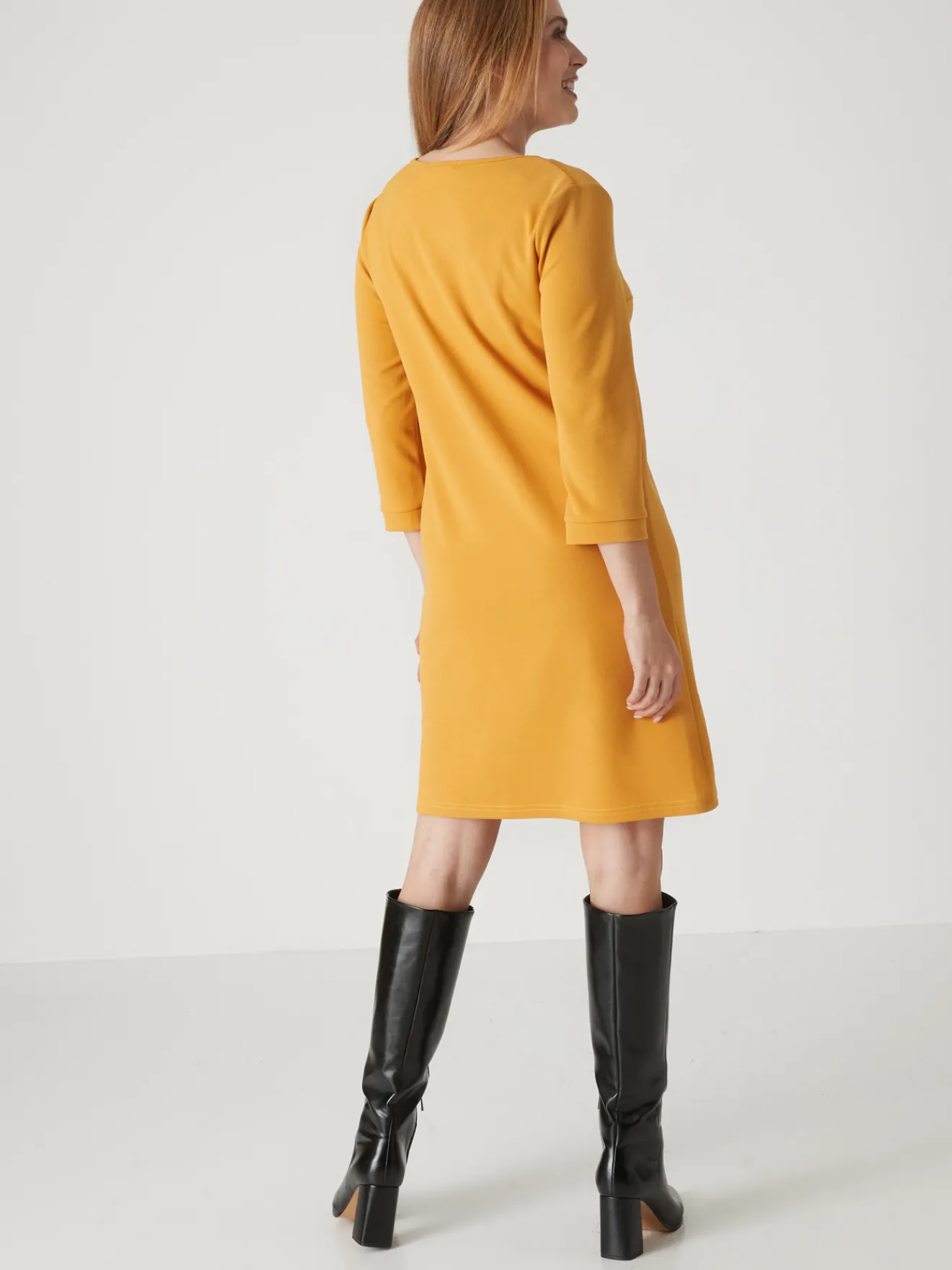 New Robe housse en maille fluide Femme Robe