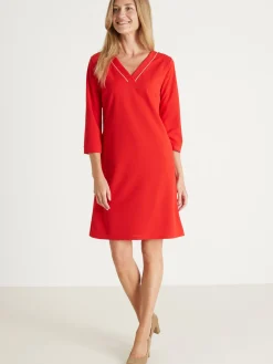 New Robe housse en maille fluide Femme Robe