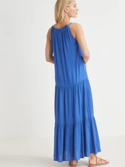 Sale Robe longues à bretelles Femme Robe