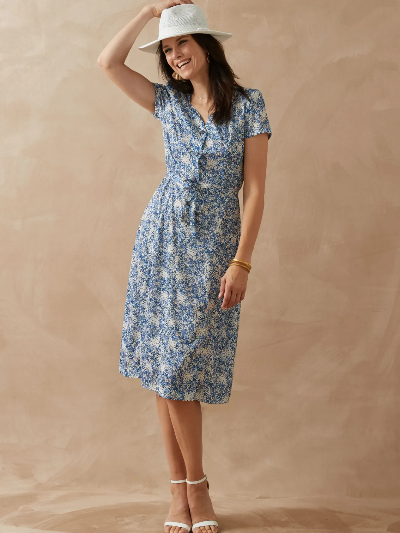 Clearance Robe maille fluide Femme Robe