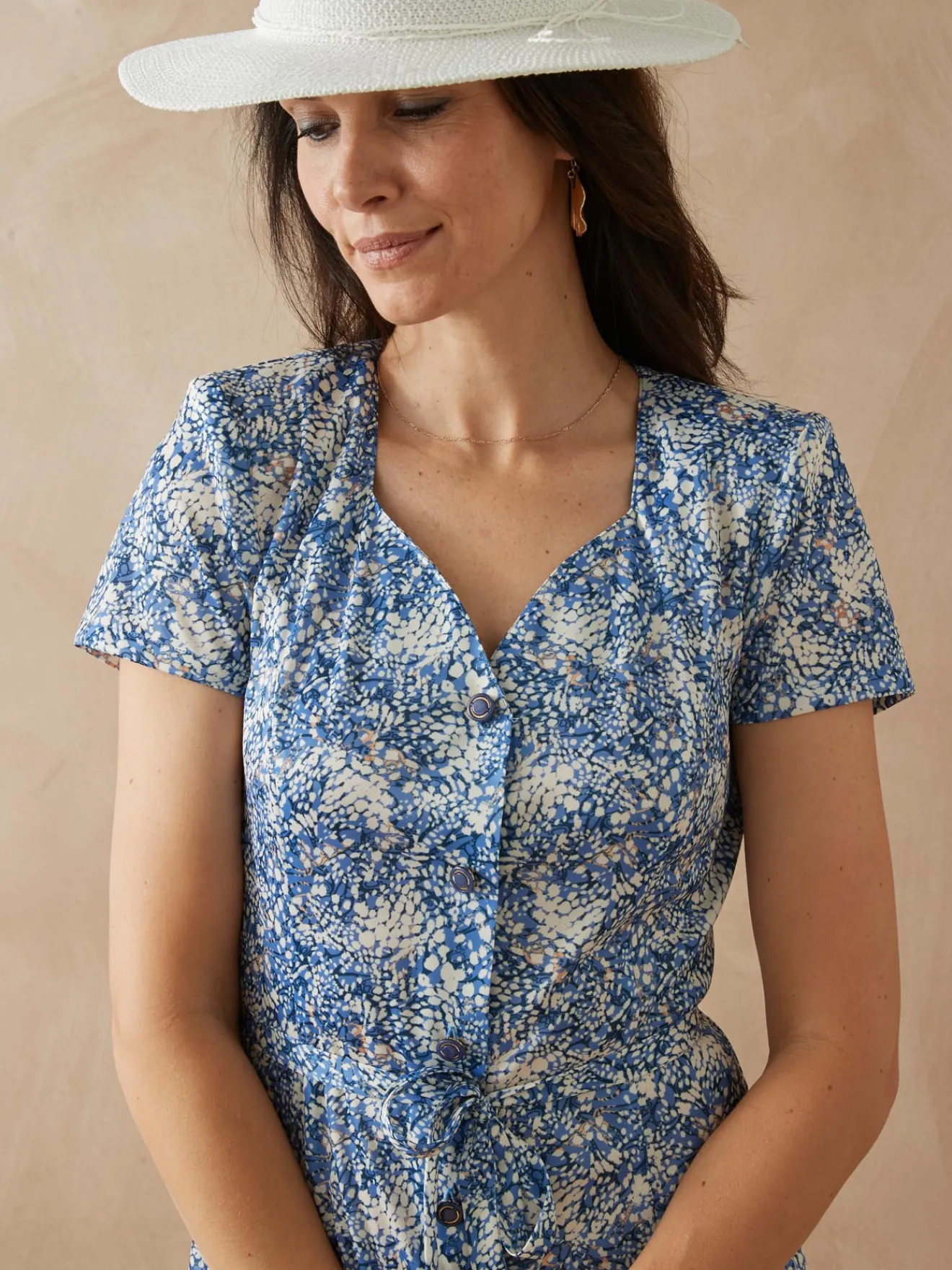 Clearance Robe maille fluide Femme Robe