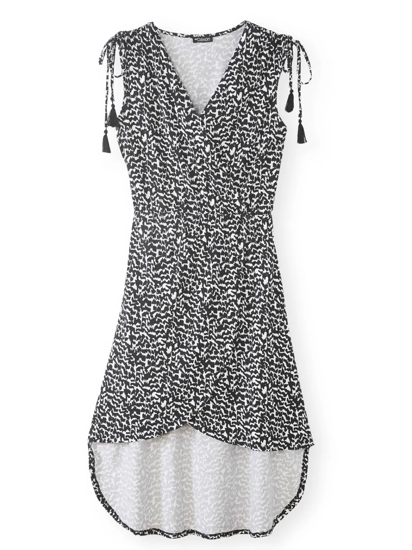 New Robe sans manches en maille jersey Femme Robe