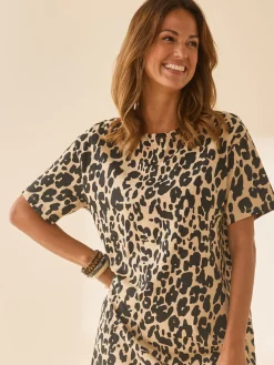 Best Robe tee-shirt coupe ample Femme Robe