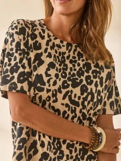 Best Robe tee-shirt coupe ample Femme Robe