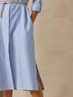 Outlet Robe-chemise toute boutonnée Femme Robe