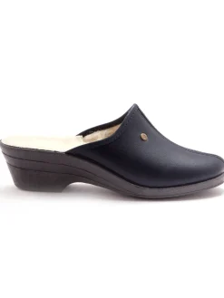 New Sabots fourrés laine, bien emboîtants Femme Pantoufles, Chaussons