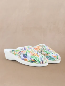 Outlet Sabots ultra-souples Femme Chaussures En Toile