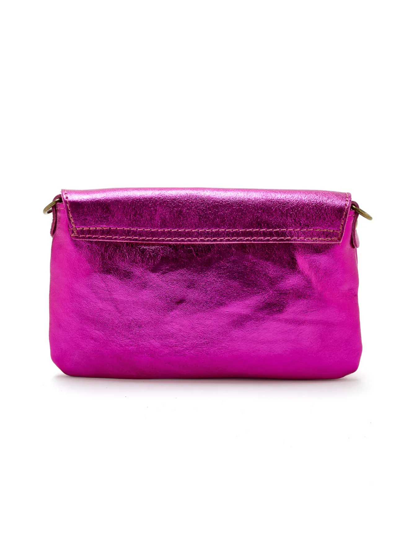 Online Sac pochette en cuir à bandoulière Femme Accessoires Et Bijoux