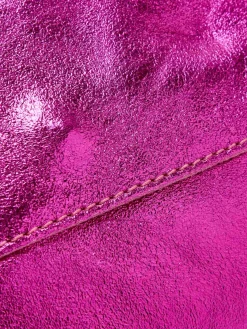 Online Sac pochette en cuir à bandoulière Femme Accessoires Et Bijoux