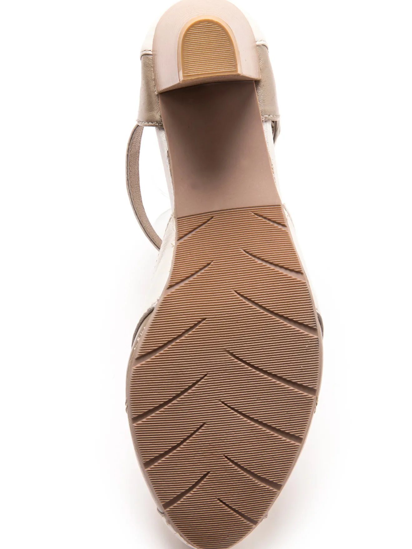 Hot Salomés bicolores en cuir aérosemelle® Femme Salomés