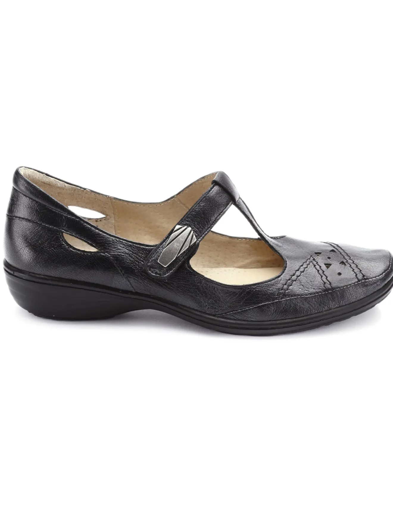 Online Salomés cuir avec bijou fantaisie Femme Salomés