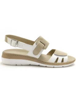 Sale Sandales à pattes scratch Femme Sandales