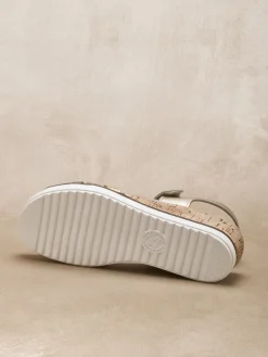 Clearance Sandales à scratch aérosemelle amovible Femme Sandales